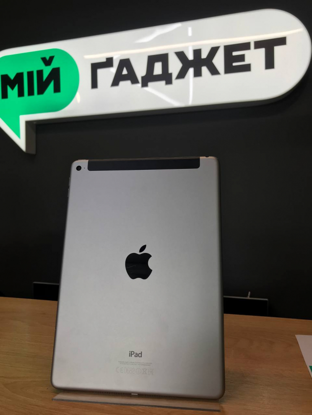 Б/У Планшет Apple iPad Air 2, Wi-Fi + LTE, 16Gb, Space Gray (MH2U2) 2014