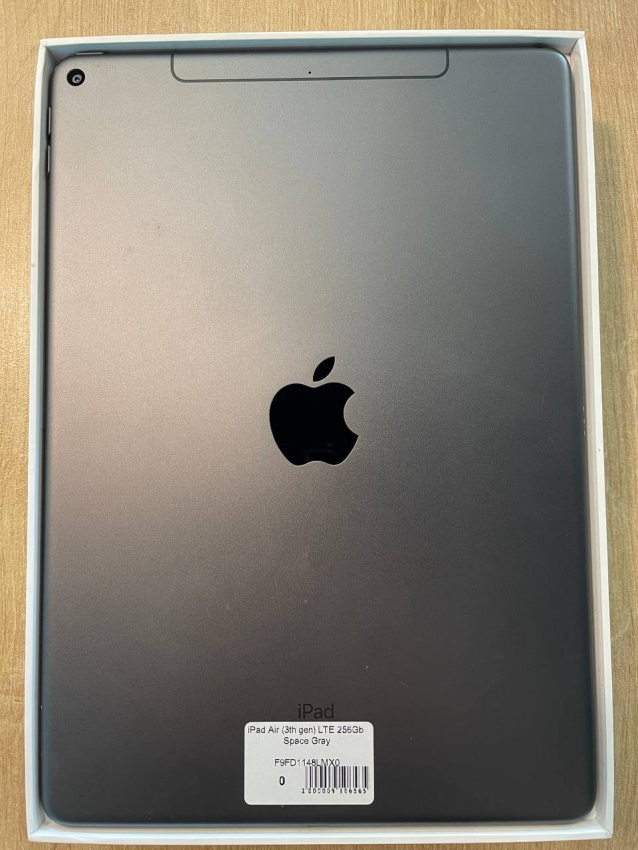 Б/У Планшет Apple iPad Air 10.5, Wi-Fi + LTE, 256Gb, Space Gray (MV0N2) 2019