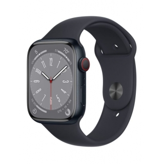 Б/У Apple Watch Series 8 GPS + LTE 45mm Midnight Aluminum Case with Midnight Sport Band (MNVL3)