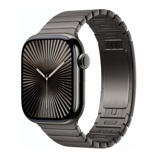 Apple Watch Series 10 GPS + LTE 42mm Slate Titanium Case with Slate Link Bracelet (MXMD3)