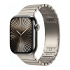 Apple Watch Series 10 GPS + LTE 42mm Natural Titanium Case with Natural Link Bracelet (MXMA3)