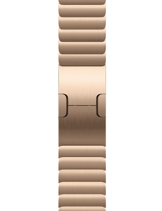 Apple Apple Watch Series 10 GPS + LTE 42mm Gold Titanium Case with Gold Link Bracelet (MXMC3)