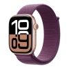 Apple Watch Series 10 46mm Rose Gold Aluminium Case with Plum Sport Loop (MWWV3) Apple Watch Series 10 46mm Rose Gold Aluminium Case with Plum Sport Loop (MWWV3)