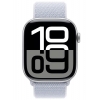 Apple Watch Series 10 46mm Silver Aluminium Case with Blue Cloud Sport Loop (MWWN3) Apple Watch Series 10 46mm Silver Aluminium Case with Blue Cloud Sport Loop (MWWN3)