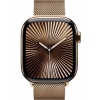 Apple Watch Series 10 GPS + LTE 42mm Gold Titanium Case with Gold Milanese Loop (MX083) Apple Watch Series 10 GPS + LTE 42mm Gold Titanium Case with Gold Milanese Loop (MX083)