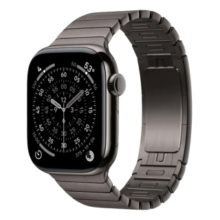 Apple Watch Series 11 GPS + LTE 46mm Slate Titanium Case with Slate Link Bracelet (MFC14/MXMK3)