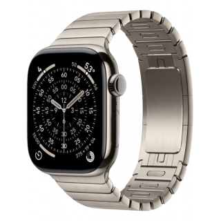 Apple Watch Series 11 GPS + LTE 42mm Natural Titanium Case with Natural Link Bracelet (MF9H4/MXMA3)