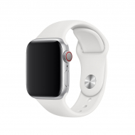 Оригінальний ремінець для Apple Watch 38/40/41mm White Sport Band (MP6V3)