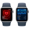 Apple Watch Series SE 2 40mm Silver with Denim Sport Band (S/M) (MXEC3) 2024