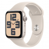 Apple Watch Series SE 2 44mm Starlight with Starlight Sport Band (S/M) (MRE43) 2023