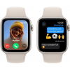 Apple Watch Series SE 2 44mm Starlight with Starlight Sport Band (S/M) (MRE43) 2023
