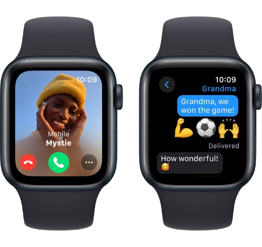 Apple Watch Series SE 2 40mm Midnight with Midnight Sport Band (S/M) (MR9X3) 2023