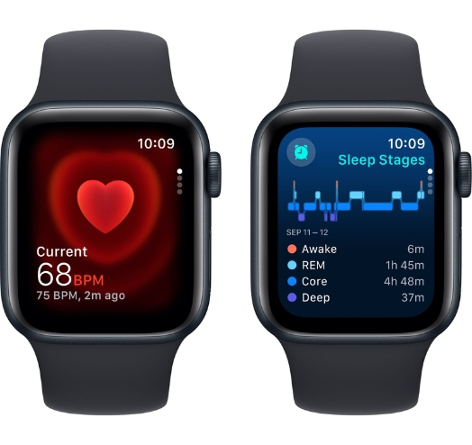 Apple Watch Series SE 2 40mm Midnight with Midnight Sport Band (S/M) (MR9X3) 2023