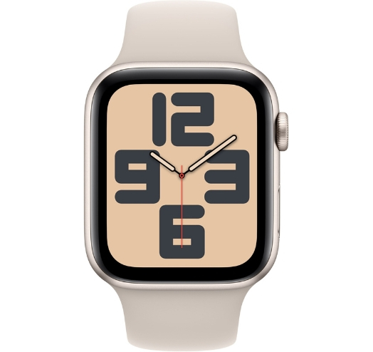 Apple Watch Series SE 2 44mm Starlight with Starlight Sport Band (S/M) (MRE43) 2023