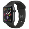 Б/У Apple Watch Series 4 44mm Space Gray Aluminum Case with Black Sport Band (MU6D2)
