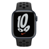 Apple Watch Series 7 41mm Midnight Aluminum Case with Anthracite/Black Nike Sport Band (MKN43)