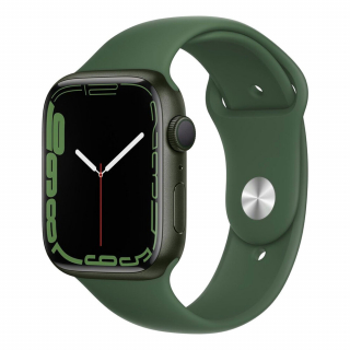 Apple Watch Series 7 41mm Green Aluminum Case with Green Sport Band (MKN03)