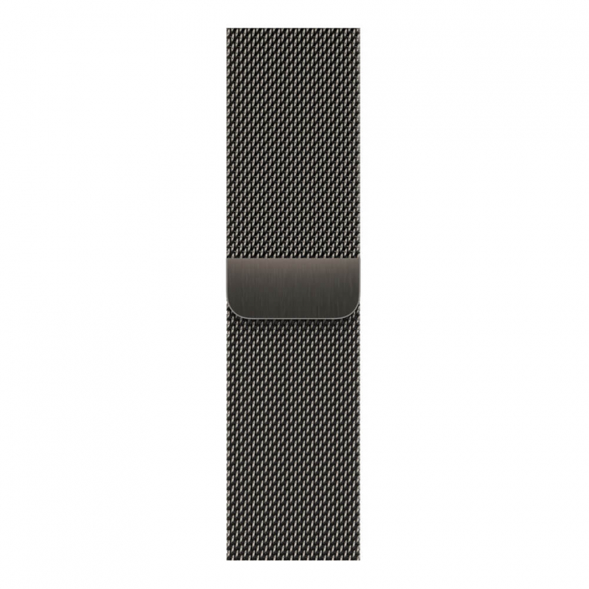 Apple Watch Series 7 45mm Graphite Stainless Steel Case with Graphite Milanese Loop (MKJJ3)