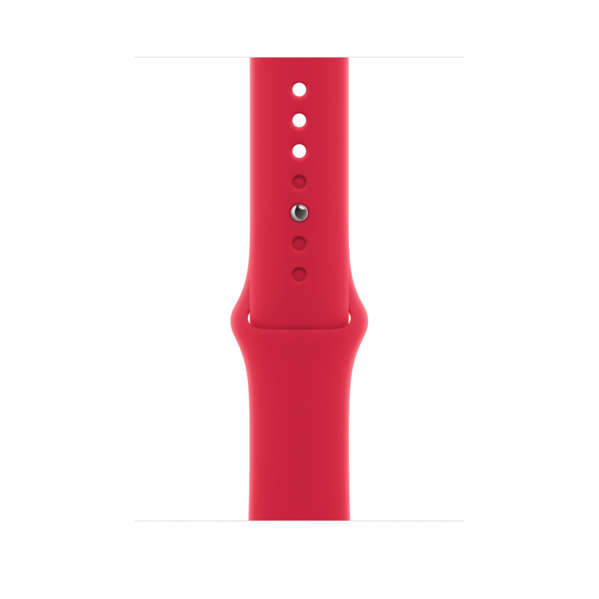 Apple Watch Series 8 45mm Red Aluminum Case with Red Sport Band (MNP43)