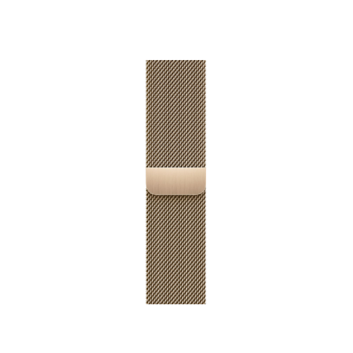 Apple Watch Series 8 45mm GPS + LTE, Gold Stainless Steel Case with Gold Milanese Loop (MNKQ3)