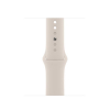 Apple Watch Series 8 41mm GPS + LTE, Gold Stainless Steel Case with Starlight Sport Band (MNJC3)