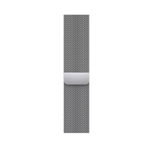 Apple Watch Series 8 41mm GPS + LTE, Silver Stainless Steel Case with Silver Milanese Loop (MNJ73/MNJ83)