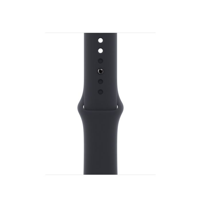 Apple Watch Series 8 41mm GPS + LTE, Graphite Stainless Steel Case with Midnight Sport Band (MNJJ3)