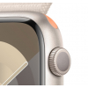 Apple Watch Series 9 41mm Starlight Aluminum Case with Starlight Sport Loop (MR8V3)