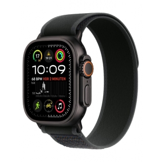 Apple Watch Ultra 2 GPS + LTE 49mm Black Titanium Case with Black Trail Loop - M/L (MX4V3) 2024