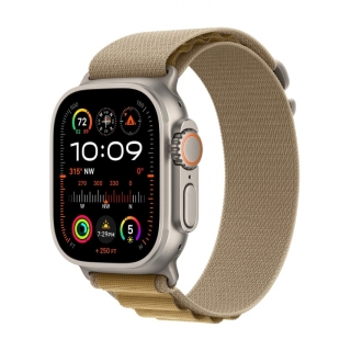 Apple Watch Ultra 2 GPS + LTE 49mm Titanium Case with Tan Alpine Loop - Large (MX4H3) 2024