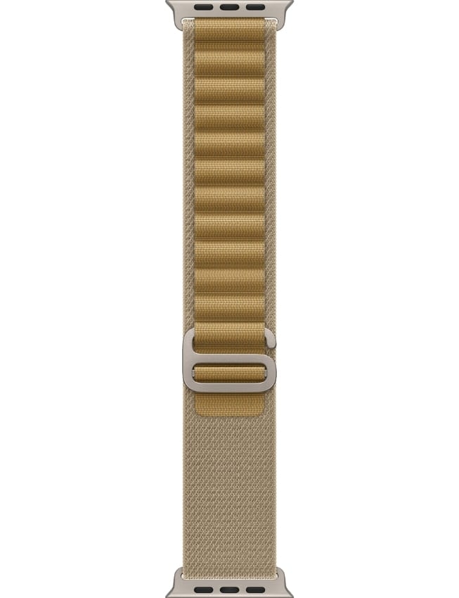 Apple Watch Ultra 2 GPS + LTE 49mm Titanium Case with Tan Alpine Loop - Small (MX4E3) 2024