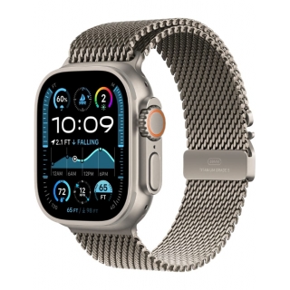 Apple Watch Ultra 2 GPS + LTE 49mm Titanium Case with Natural Titanium Milanese Loop - Large (MX5T3) 2024
