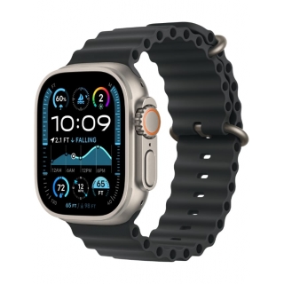 Apple Watch Ultra 2 GPS + LTE 49mm Titanium Case with Black Ocean Band (MXTL3) 2024