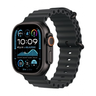 Apple Watch Ultra 2 GPS + LTE 49mm Black Titanium Case with Black Ocean Band (MX4P3) 2024