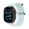 Apple Watch Ultra 2 GPS + LTE 49mm Black Titanium Case with Ice Blue Ocean Band (MYP83) 2024