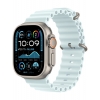 Apple Watch Ultra 2 GPS + LTE 49mm Titanium Case with Ice Blue Ocean Band (MXTF3) 2024