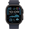 Apple Watch Ultra 2 GPS + LTE 49mm Black Titanium Case with Navy Ocean Band (MYPA3) 2024