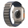 Apple Watch Ultra 2 GPS + LTE 49mm Titanium Case with Blue Alpine Loop - Small (MREK3) 2023