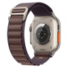 Apple Watch Ultra 2 GPS + LTE 49mm Titanium Case with Indigo Alpine Loop - Small (MRER3) 2023