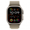 Apple Watch Ultra 2 GPS + LTE 49mm Titanium Case with Olive Alpine Loop - Large (MRF03) 2023