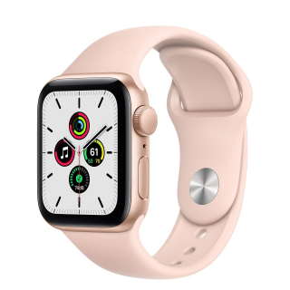 Apple Watch Series SE 40mm Gold with Pink Sand Sport Band (MYDN2)