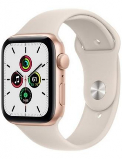 Apple Watch Series SE 44mm Gold with Starlight Sport Band (MKQ53)