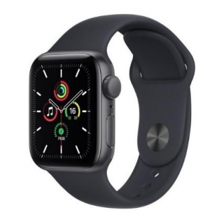Apple Watch Series SE 40mm Space Gray with Midnight Sport Band (MKQ13)