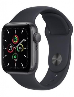 Apple Watch Series SE 40mm Space Gray with Midnight Sport Band