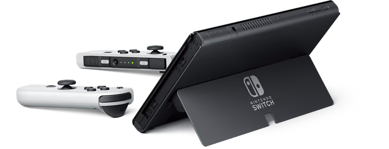 Ігрова приставка Nintendo Switch OLED with White Joy-Con (045496453435)  045496453435 купити дешево - Мій Гаджет - Луцьк, Вінниця, Вишневе,  Хмельницький, Могилів - Подільський, Червоноград, Нововолинськ,  Володимир-Волинський, Київ, Львів, Івано-Франківськ,